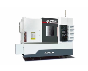 XD-50KY動力刀塔尾頂機（動力刀塔、帶Y軸、帶尾座）新代系統22TB-E  （（52刀塔尾座機—X軸行程500mm Z軸大行程500mm）